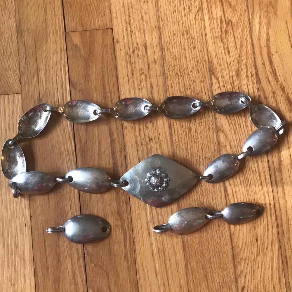Piece made out of spoons